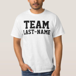 TEAM (Last Name) Family Name T-shirt