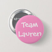 Team Lauren Ronde Button 5,7 Cm (Voorkant /achterkant)