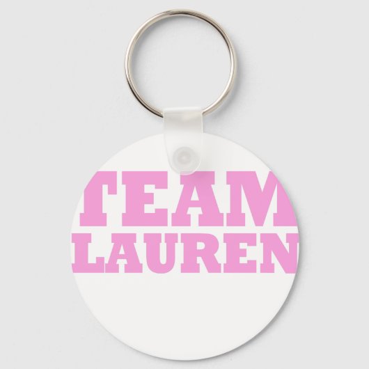 Team Lauren Sleutelhanger (Voorkant)