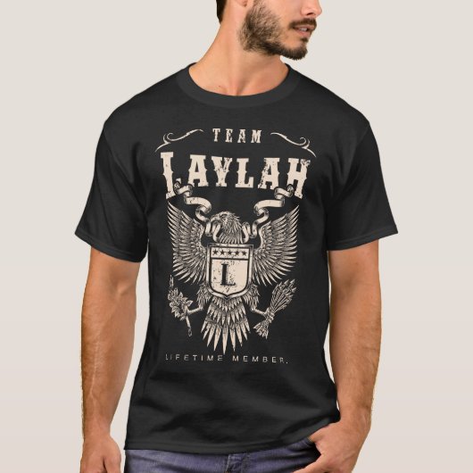 TEAM Laylah levenslang lid. T-shirt (Voorkant)