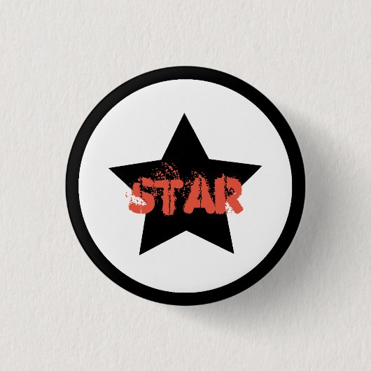 Team Leader Star Button Pin (Voorkant)