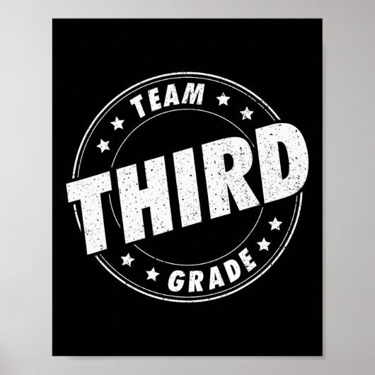 Team Leerkracht Derde Leerjaar Student Terug naar  Poster (Voorkant)