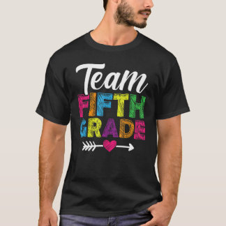 Team Leerkracht Vijfde Klas Terug naar school A T-shirt