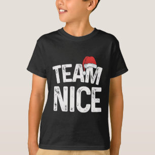 Team Leuke Bijpassende Kerst Koppels Kostuum Naugh T-shirt