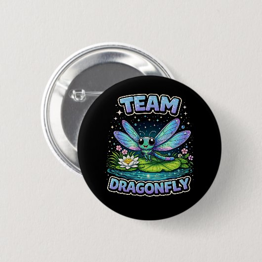 Team Libel Ronde Button 5,7 Cm (Voorkant /achterkant)