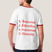 TEAM LIBRARY AIDS WALK T-SHIRT (Achterkant)