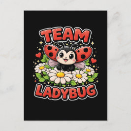 Team Lieveheersbeestje Briefkaart
