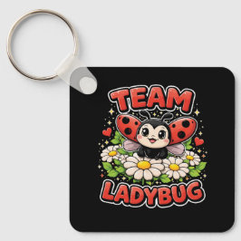 Team Lieveheersbeestje Sleutelhanger