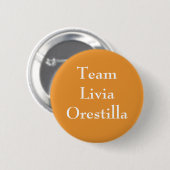Team Livia Orestilla Roman Empress Ronde Button 5,7 Cm (Voorkant /achterkant)
