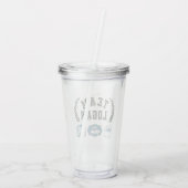 Team Logan Gilmore Girls Design Acryl Drinkbeker (Achterkant)