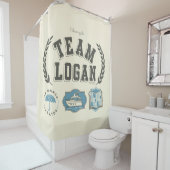 Team Logan Gilmore Girls Design Douchegordijn (In situ)