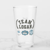 Team Logan Gilmore Girls Design Glas (Voorkant)