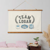 Team Logan Gilmore Girls Design Hangend Wandkleed (Slaapkamer)