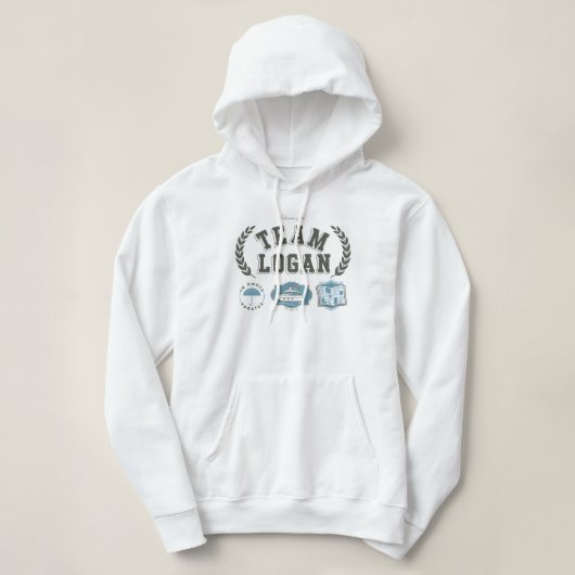 Team Logan Gilmore Girls Design Hoodie (Design voorkant)