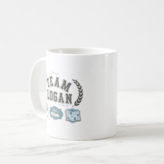 Team Logan Gilmore Girls Design Koffiemok (Voorkant links)