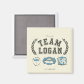 Team Logan Gilmore Girls Design Magneet (Voorkant / Achterkant)