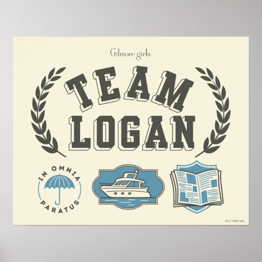 Team Logan Gilmore Girls Design Poster (Voorkant)