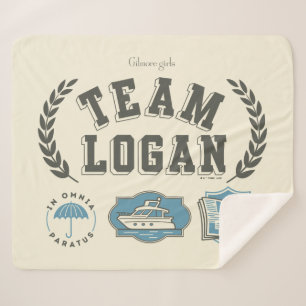 Team Logan Gilmore Girls Design Sherpa Deken