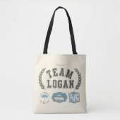 Team Logan Gilmore Girls Design Tote Bag (Voorkant)