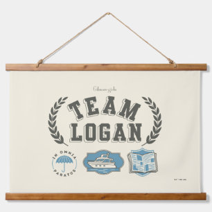 Team Logan Gilmore Girls Ontwerp Hangend Wandkleed