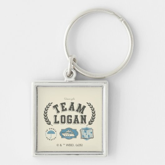 Team Logan Gilmore Girls Ontwerp Sleutelhanger (Voorkant)