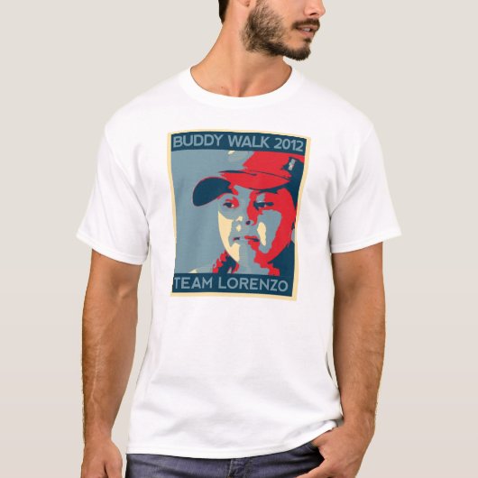 Team Lorenzo Mannen T T-shirt (Voorkant)