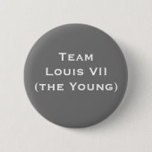 Team Louis VII (de Jong) Ronde Button 5,7 Cm (Voorkant)