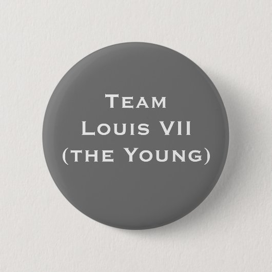 Team Louis VII (de Jong) Ronde Button 5,7 Cm (Voorkant)