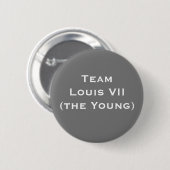 Team Louis VII (de Jong) Ronde Button 5,7 Cm (Voorkant /achterkant)