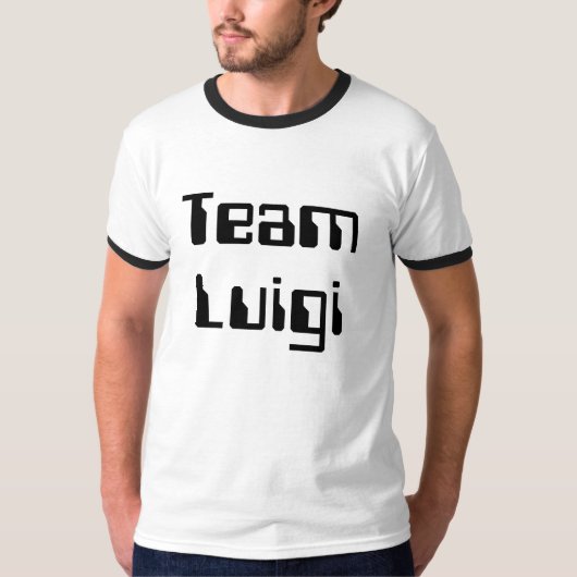 Team Luigi T-shirt (Voorkant)