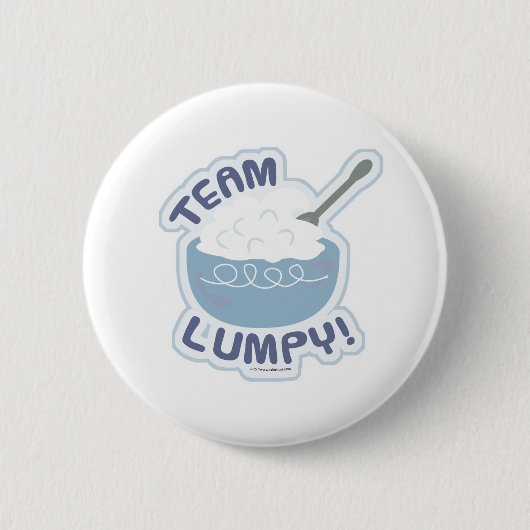 Team Lumpy Potato Style Ronde Button 5,7 Cm (Voorkant)