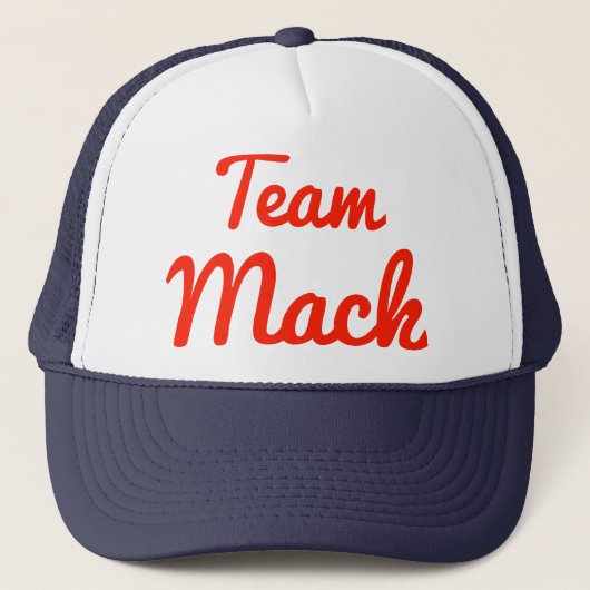 Team Mack Trucker Pet (Voorkant)