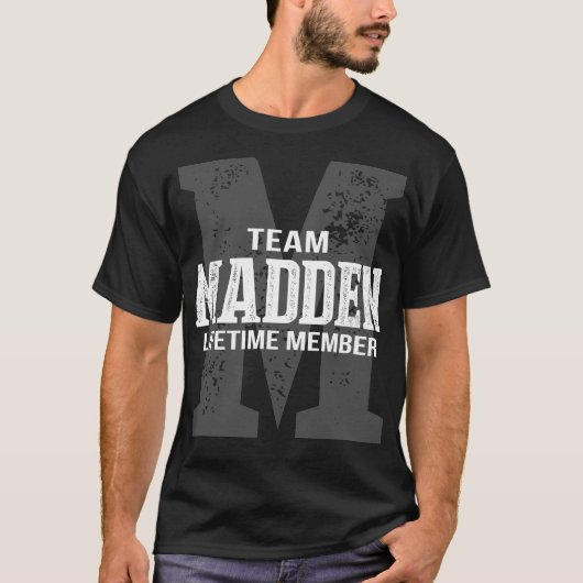 Team MADDEN-lid T-shirt (Voorkant)