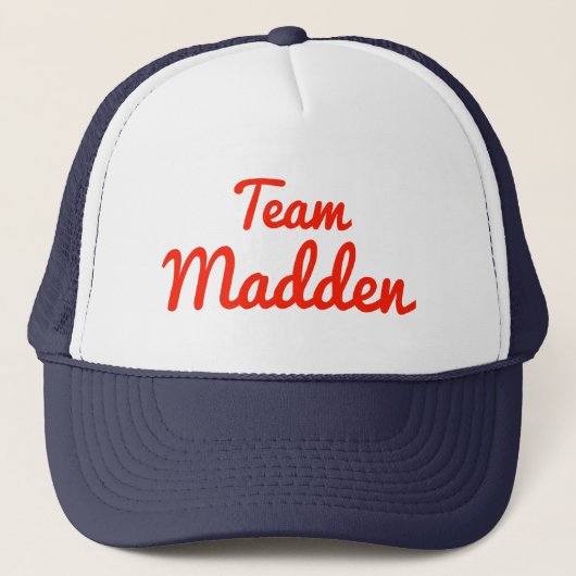 Team Madden Trucker Pet (Voorkant)