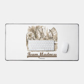 Team Madness Wonderland Mad Tea Party Humor Bureaumat (Keyboard & Muis)