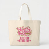 Team Mam Gift Grote Tote Bag (Voorkant)