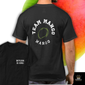 TEAM mango modern gym tshirt BEWERKBARE naam