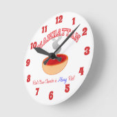 Team Manhattan Clam Chowder Ronde Klok (Hoek)