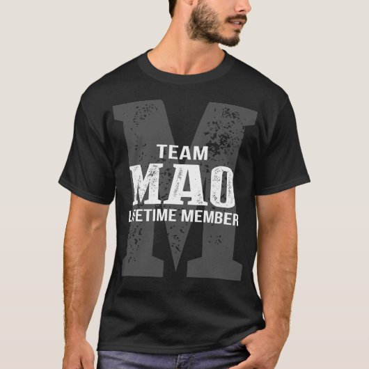 Team MAO-lid voor het leven T-shirt (Voorkant)