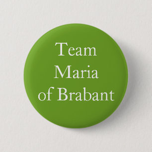 Team Maria van Brabant Ronde Button 5,7 Cm