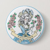 Team Marie Antoinette Ronde Button 7,6 Cm (Voorkant)