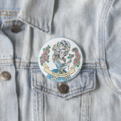 Team Marie Antoinette Ronde Button 7,6 Cm (In situ)