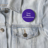 Team Marie van Luxemburg Ronde Button 5,7 Cm (In situ)