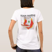 Team Marine Shirt (Achterkant)