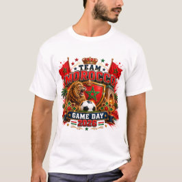 Team Marokko Speldag 2026 T-Shirt | Marokkaans 