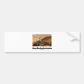 Team Martian Exploration (nieuwsgierigheid op Mars Bumpersticker (Voorkant)