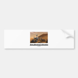 Team Martian Exploration (nieuwsgierigheid op Mars Bumpersticker
