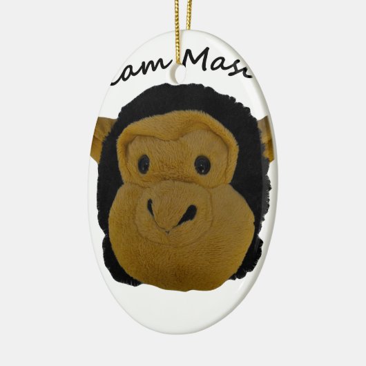 Team Mascot Keramisch Ornament (Links)