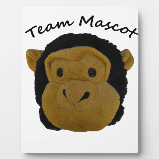 Team Mascotte Fotoplaat (Voorkant)