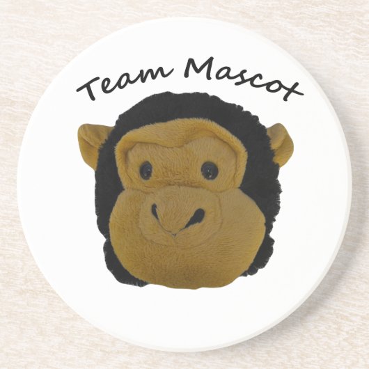 Team Mascotte Zandsteen Onderzetter (Voorkant)